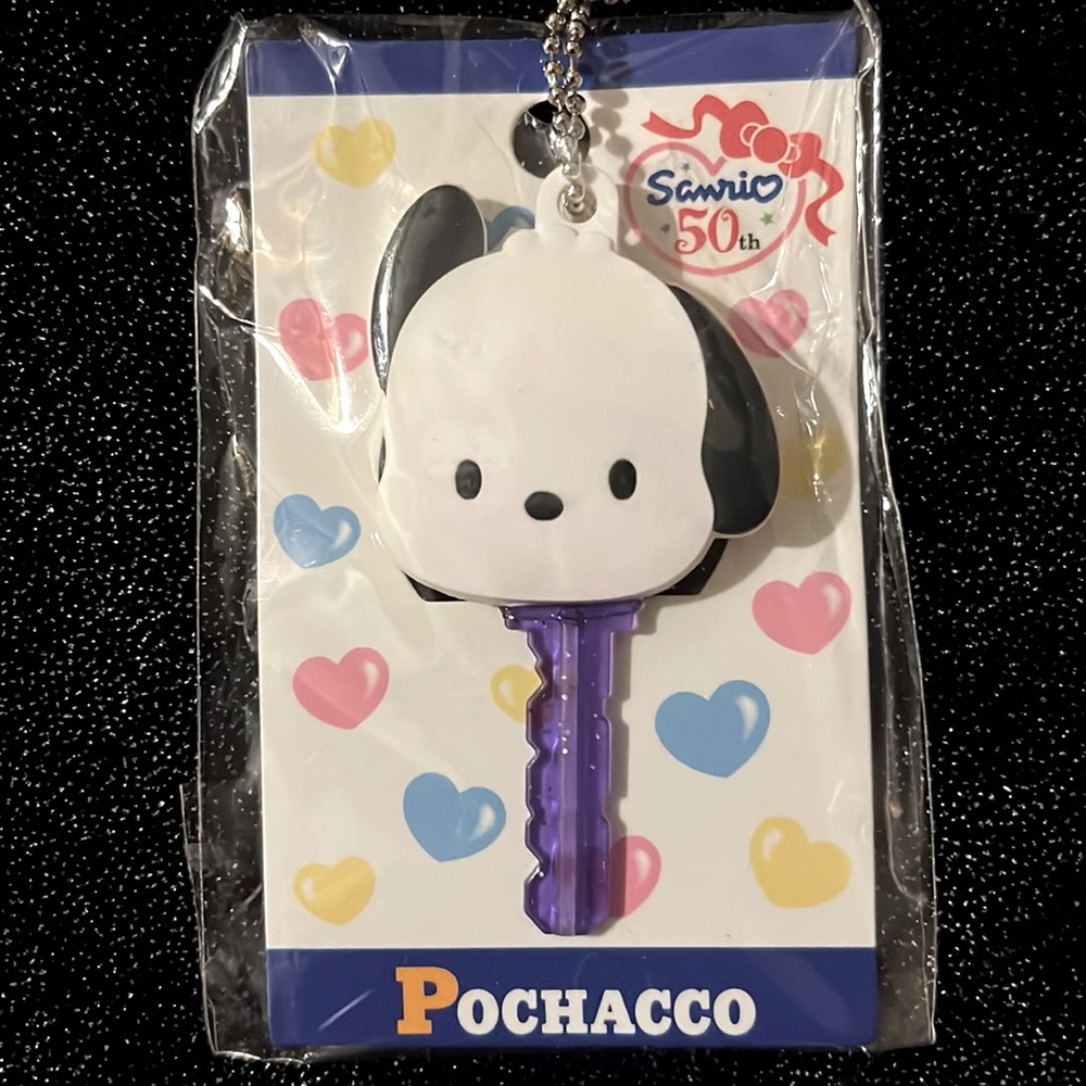 50th Anniversary Pochacco Key Cap Cover. Limited edition brand new.